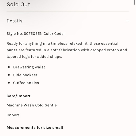 EUC Free People Essential Doublecloth Pants Relaxed Fit Drop Crotch Tapered Leg - Picture 8 of 8